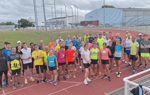 Date de reprise des entraînements et dernière session d'inscription
