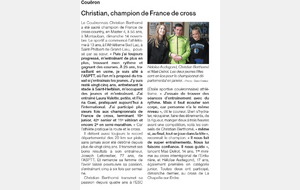 Article Ouest France du 13 décembre 2021