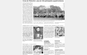 Article Ouest France du 15 novembre 2011