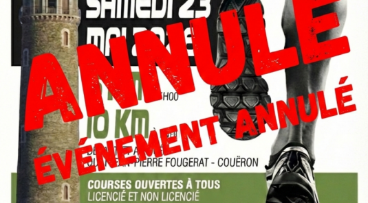 ❌ Annulation des courses du 23 mai 2026 (5 et 10 km)